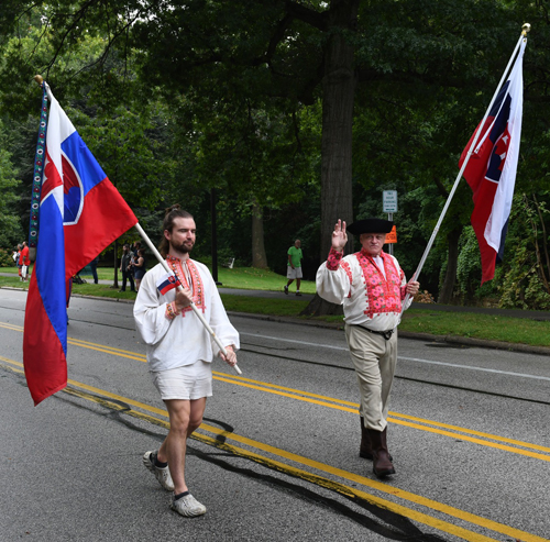 Slovak Cultural Garden in the Parade of Flags on One World Day 2024