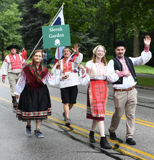 Slovak Cultural Garden in the Parade of Flags on One World Day 2024