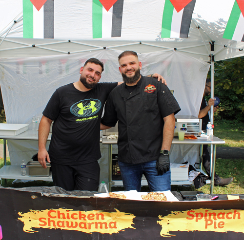 Food in Palestinian Cultural Garden on One World Day