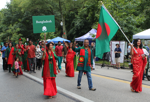 Bangladesh community in Parade of Flags on One World Day 2024