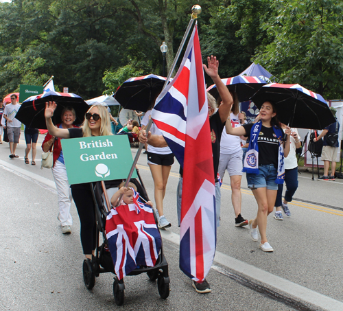 British Cultural Garden in the Parade of Flags on One World Day 2024