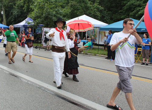 Slovenian Cultural Garden in Parade of Flags at One World Day 2024