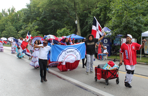 Dominican Community in Parade of Flags at 2024 One World Day in Cleveland