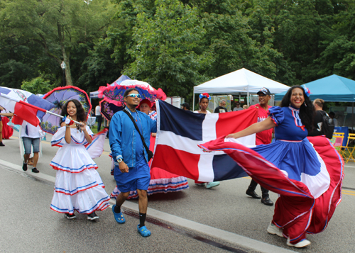 Dominican Community in Parade of Flags at 2024 One World Day in Cleveland