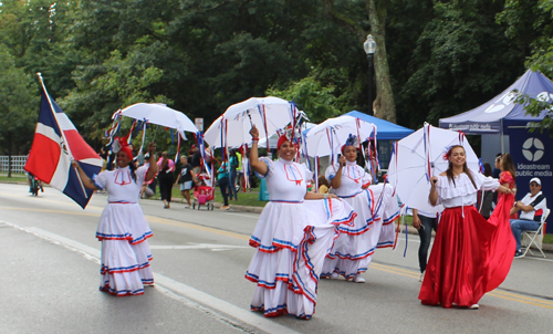 Dominican Community in Parade of Flags at 2024 One World Day in Cleveland