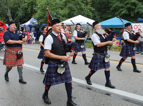 Scottish Garden in the Parade of Flags at One World Day 2024