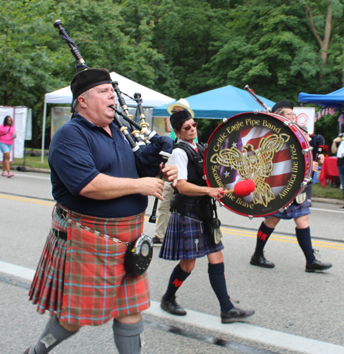 Scottish Garden in the Parade of Flags at One World Day 2024