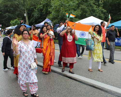 India Cultural Garden in the Parade of Flags on One World Day