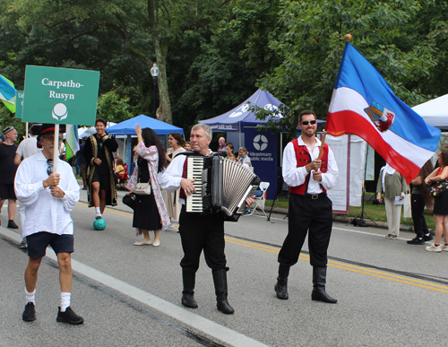 Carpatho-Rusyn Garden in Parade of Flags on One World Day