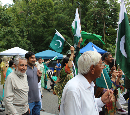 Pakistani community in Parade of Flags at One World Day 2024