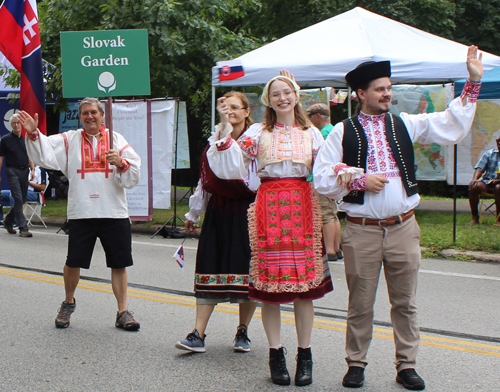 Slovak Garden in Parade of Flags on One World Day