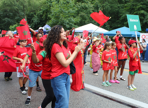 Morocco Community in Parade of Flags on One World Day