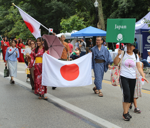 Japanese Community in Parade of Flags on One World Day