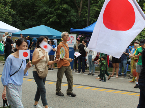 Japanese community in the Parade of Flags on One World Day 2024