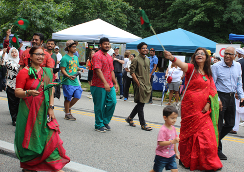 Bangladesh community in Parade of Flags on One World Day 2024