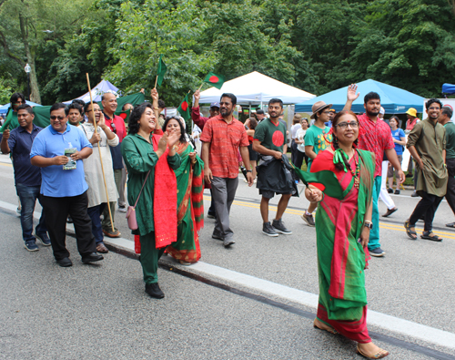 Bangladesh community in Parade of Flags on One World Day 2024