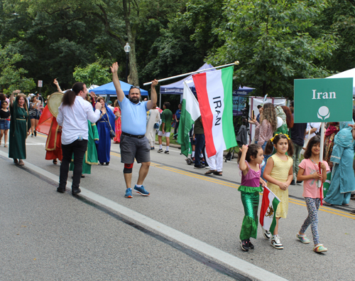 Iran Community in Parade of Flags on One World Day