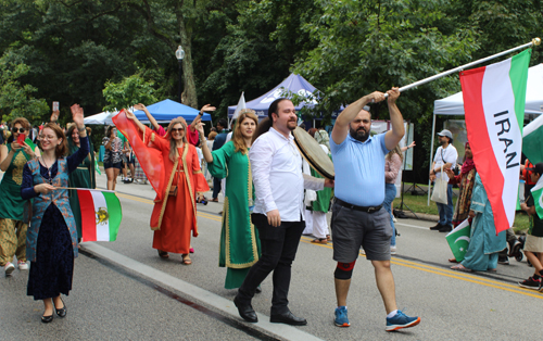 Iranian community in Parade of Flags on One World Day 2024