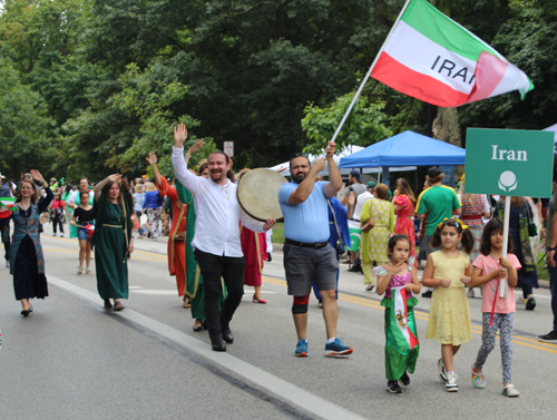 Iranian community in Parade of Flags on One World Day 2024