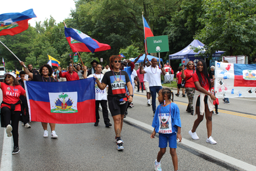 Haiti Community in Parade of Flags on One World Day