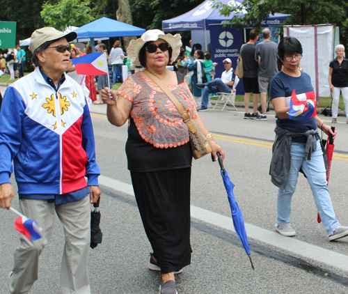 Filipino community in the Parade of Flags on One World Day