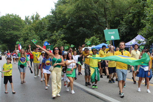 Brazil Community in Parade of Flags on One World Day