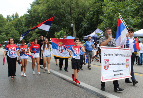 Serbia Community in Parade of Flags on One World Day