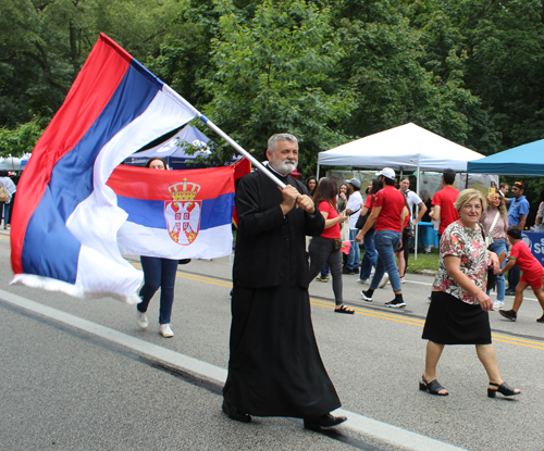 Serbian Cultural Garden in Parade of Flags 2024