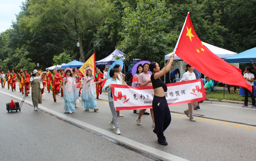 Chinese Garden at 2024 One World Day Parade of Flags