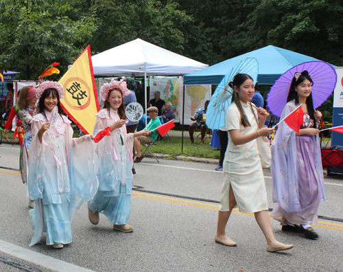 Chinese Garden at 2024 One World Day Parade of Flags