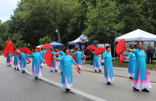 Chinese Garden at 2024 One World Day Parade of Flags