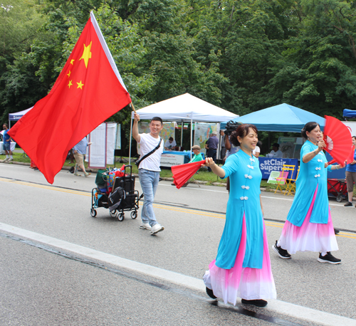 Chinese Garden at 2024 One World Day Parade of Flags