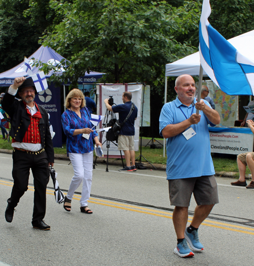 Finnish Cultural Garden in Parade of Flags on One World Day