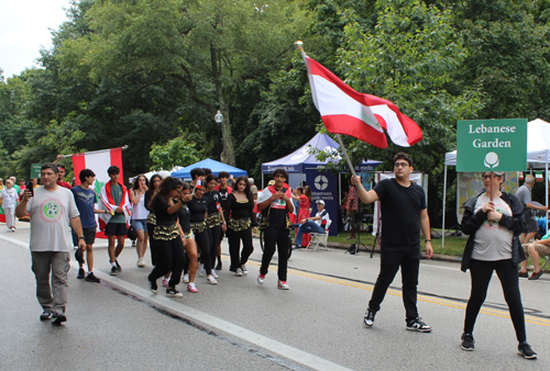 Lebanese Garden in Parade of Flags on One World Day