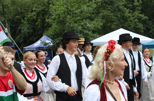 Hungarian Garden in Parade of Flags 2024