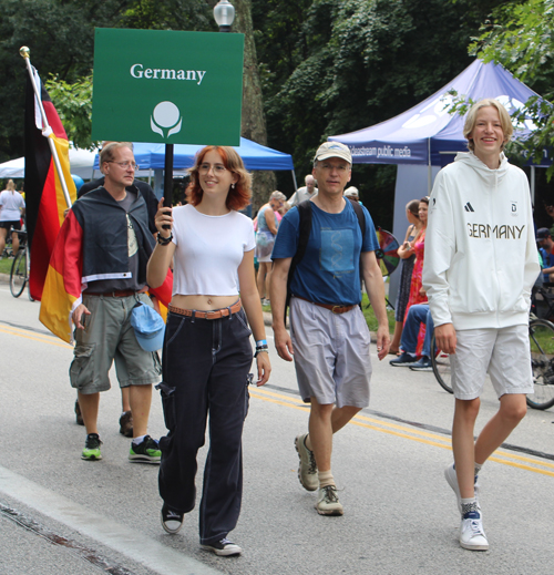 German Cultural Garden in 2024 Parade of Flags on One World Day