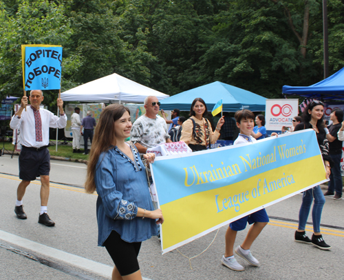 Ukrainian Cultural Garden in Parade of Flags at One World Day