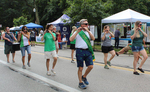 Irish Cultural Garden in Parade of Flags at One World Day