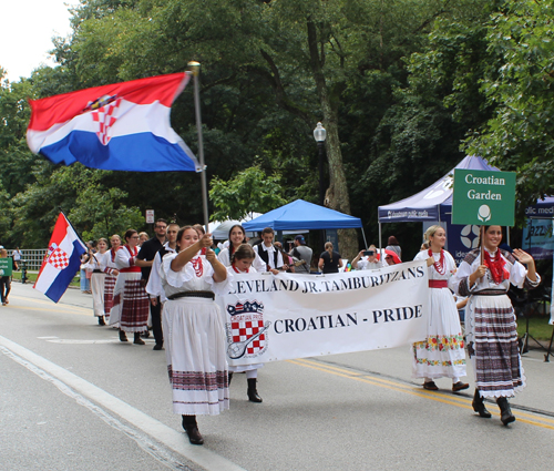 Croatian Garden in Parade of Flags on One World Day