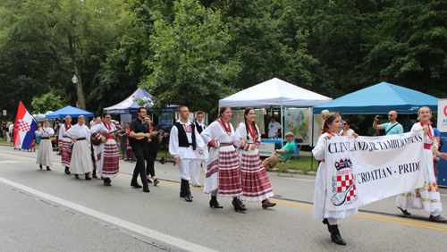 Croatian Cultural Garden in Parade of Flags on One World Day