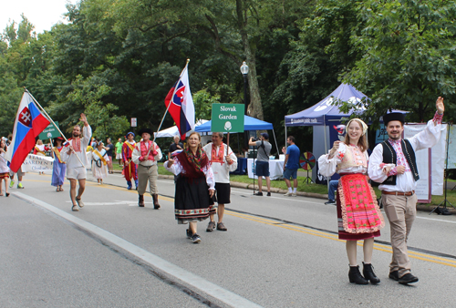 Slovak Cultural Garden in the Parade of Flags on One World Day 2024