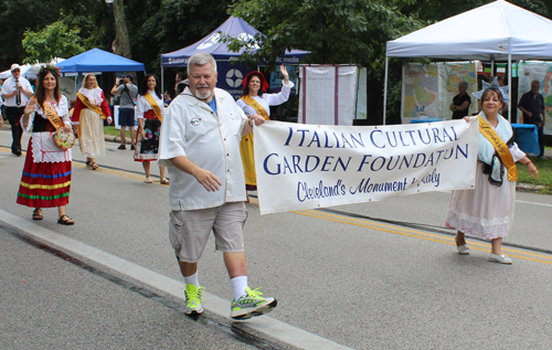 Italian Cultural Garden in Parade of Flags on One World Day 2024