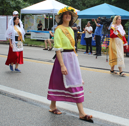 Italian Cultural Garden in Parade of Flags on One World Day 2024