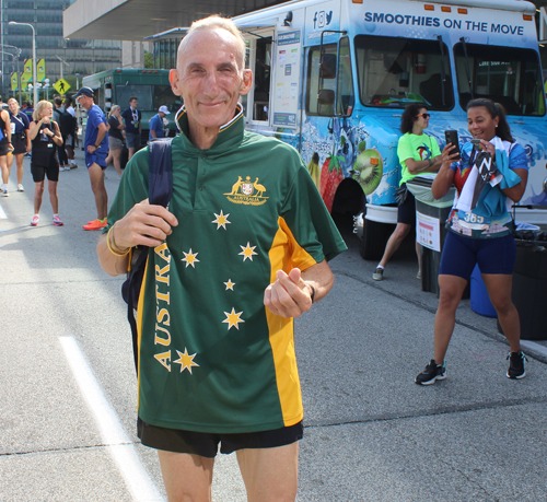 Pan Am Masters Games athletes with medals - Australia