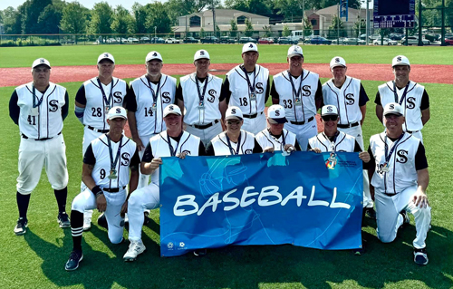 Pan Am Masters Games baseball team