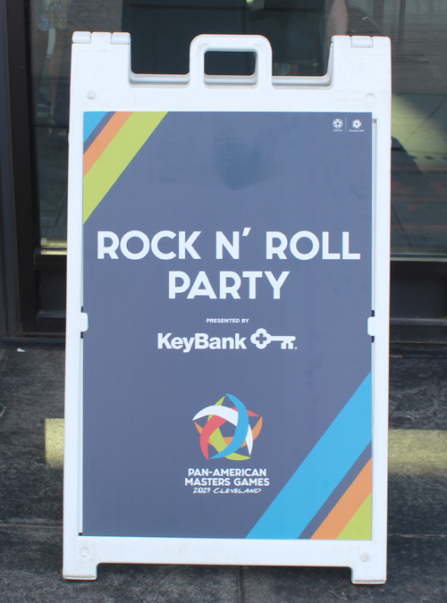 Rock and Roll Party sign