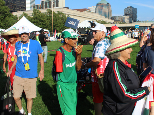 Pan Am Masters Games 2024 athletes Welcoming Ceremony in Cleveland