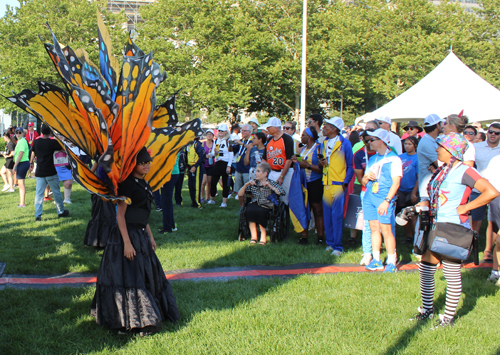 Pan Am Masters Games 2024 athletes Welcoming Ceremony in Cleveland