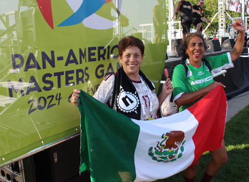 Pan Am Masters Games 2024 athletes Welcoming Ceremony in Cleveland