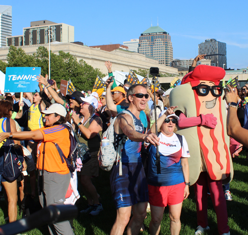 Pan Am Masters Games 2024 athletes Welcoming Ceremony in Cleveland